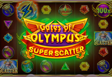 Игровой автомат Gates Of Olympus Super Scatter в Pharaon Casino